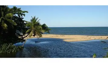 Praia dos rios dos mangues